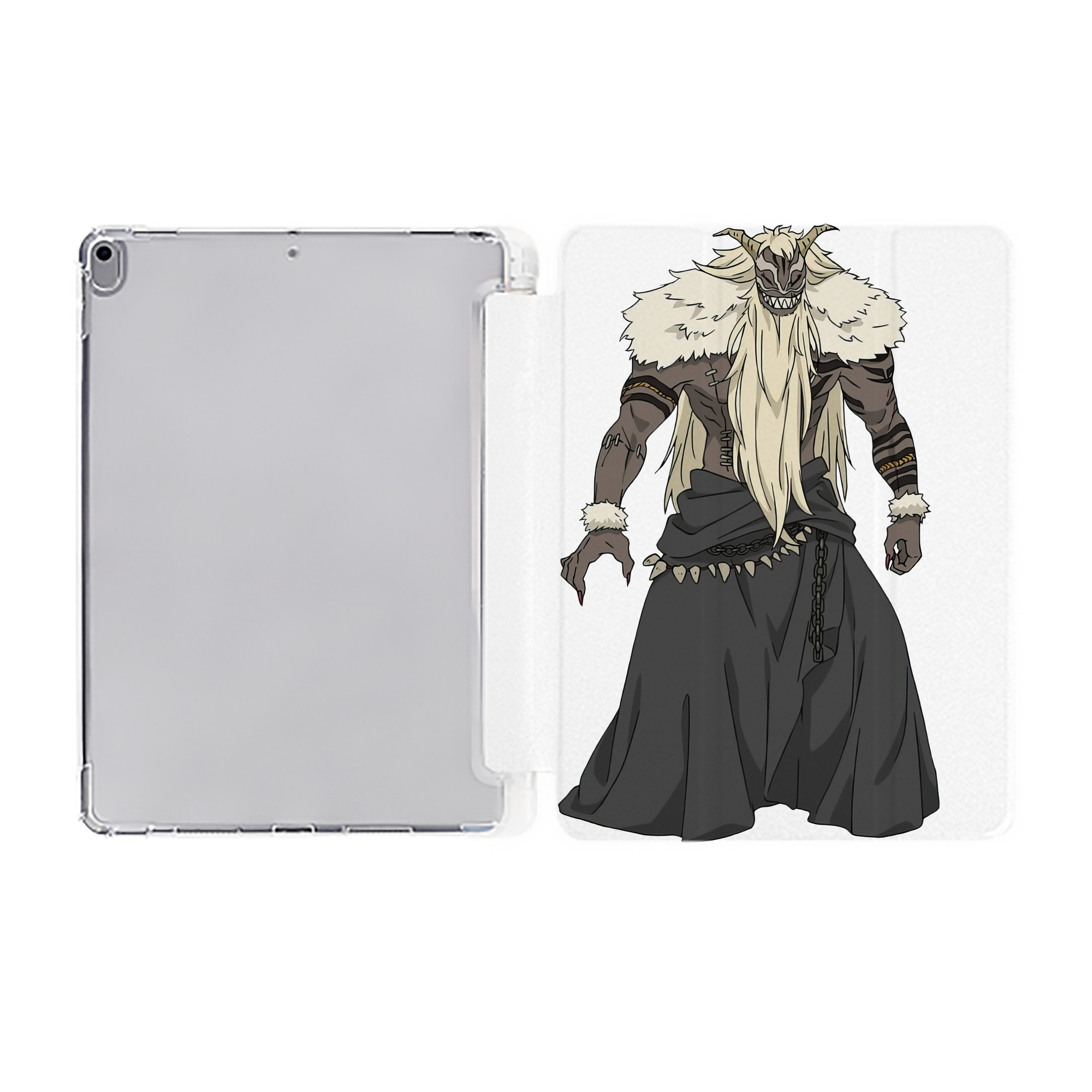 （画像用） 葬送のフリーレン Frieren IPad ケース ペン収納付き 三つ折りスタンド PUレザー×シリコン 対応機種9.5/10.5/10.9インチ